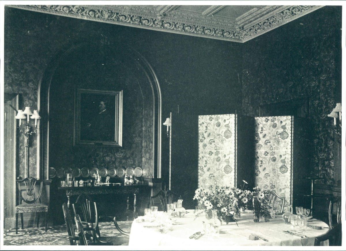 The The ‘capacious’ dining room at Hestercombe