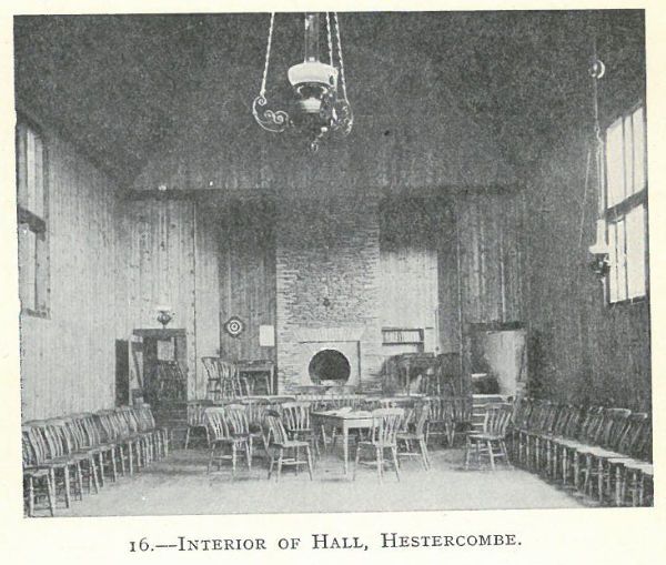 Fig. 1 The Hestercombe Reading Room - domestic servants