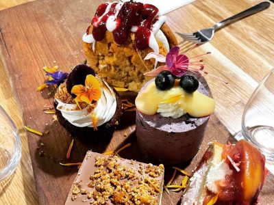 Food at Hestercombe ~ cakes and sweet treats, May 2021